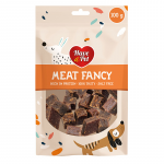 HAP Meat Fancy triu&scaron;ienos kubeliai skanėstai &scaron;unims, 100 g