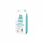 Brit Care Mini Light & Sterilised sausas pa&scaron;aras &scaron;unims, 2 kg