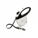 Flexi One juostinis, universalus, baltas pavadėlis &scaron;unims, 5 m