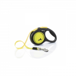 Flexi New Neon pavadėlis &scaron;unims, L, 5 cm