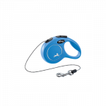 Flexi New Classic Cord mėlynas pavadėlis &scaron;unims, XS