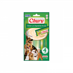 Churu kreminis skanėstas su vi&scaron;tiena ir daržovėmis &scaron;unims, 4 vnt.