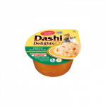 Ciao Dashi Delights plė&scaron;yta vi&scaron;tiena su bonito dribsniais sultinyje katėms, 70 g