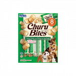 Churu Bites suktinukai su vi&scaron;tiena ir tunu skanėstai &scaron;unims, 8 vnt.