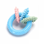 Nobleza guminis žaislas &scaron;unims, 9x8 cm