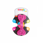 Comfy Mint Dental Bone rožinis žaislas &scaron;unims