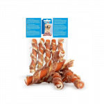 Happet Happ Snack karvės odos lazdelės su ėriena skanėstai &scaron;unims, 5 vnt.