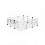 Happet modulinis žaidimų aptvaras mažiems gyvūnams, 35x35 cm