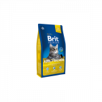 Brit Premium Cat Adult Salmon sausas kačių pa&scaron;aras, 1,5 kg