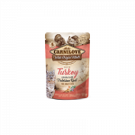 Carnilove Turkey Valeriana konservuotas pa&scaron;aras su kalakutiena ir valerijonu katėms, 85 g