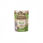 Carnilove Duck Catnip konservuotas pa&scaron;aras su antiena ir katžole katėms, 85 g