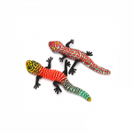 Nobleza driežiukas žaislas su katžole katėms