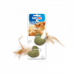 Happet katžolės žaislai su plunksnomis katėms