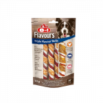 8in1 Flavours trigubo skonio apsuktos lazdelės &scaron;unims, 113 g