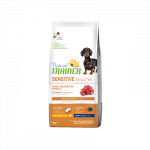 Natural Trainer Sensitive No Gluten maistas su ėriena mažų veislių &scaron;unims, 2 kg