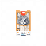 Wanpy Creamy Treats skanėstai katėms su vi&scaron;tiena ir krabais, 70 g