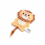 Nobleza pliu&scaron;inis liūtas žaislas su katžole katėms