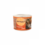Petkult Adult konservai katėms su la&scaron;i&scaron;a, 185 g