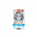 Wanpy Hairball Control kreminis skanėstas katėms su menke ir vi&scaron;tiena, 70 g