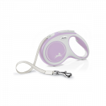 Flexi New Comfort Tape juostinis, rožinis pavadėlis &scaron;unims, M, 5 m