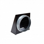 Lauko ventiliacijos grotelės juodos Nosl 315 9005