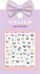 Snails nagų lipdukai, Drugelių pieva