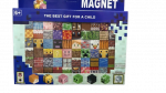 Minecraft Stiliaus Magnetinis Kaladėlių Rinkinys - 60 vnt