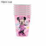 Vienkartiniai puodeliai Minnie Mouse, 10 vnt.