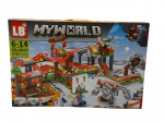 Konstruktorius LED My World Minecraft