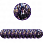 Vienkartinės lėk&scaron;tutės Wednesday 23cm, 10 vnt.