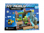 Minecraft magnetinis blokelių / kaladėlių rinkinys - 220 vnt