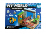 Minecraft magnetinis blokelių / kaladėlių rinkinys - 100 vnt