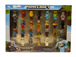 Minecraft Stiliaus Figūrėlės konstruktoriams My World , 24 vnt.