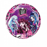 Vienkartinės lėk&scaron;tutės Monster High 23cm, 10 vnt