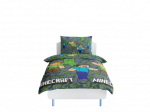 Vaiki&scaron;kas patalynės komplektas Minecraft 140x200, 2 dalių