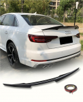 Audi A4/S4 B9 sedano bagažinės spoileris RS4 stiliaus