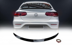 GLC C253 coupe bagažinės spoileris juodas blizgus