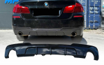 F10/F11 535i/535d galinio bamperio difuzorius carbon look