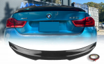 F32 PSM stiliaus bagažinės spoileris carbon look