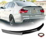E90 M4 stiliaus bagažinės spoileris carbon look