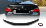 E60 M4 stiliaus bagažinės spoileris carbon look