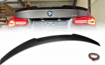 F30/F80 M4 stiliaus bagažinės spoileris carbon look