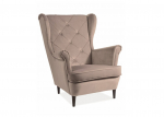 Fotelis Signal Lady Velvet Bluvel 28