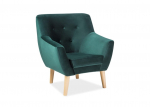 Fotelis Signal Nordic 1 Velvet Bluvel 78