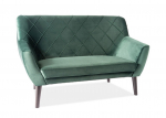 Sofa Signal Kier 2 Velvet Bluvel 78w