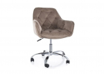 Biuro kėdė Signal Q-190 Velvet Bluvel 40