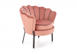 Fotelis Halmar Angelo rožinis