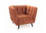 Fotelis Signal Castello 1 Velvet Bluvel 4215