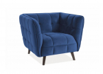 Fotelis Signal Castello 1 Velvet Bluvel 86