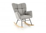 Supamasis krėslas Halmar Vasco pilkas